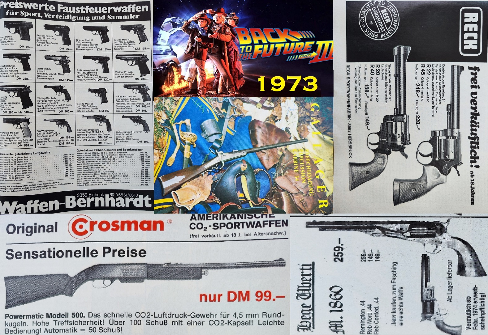 Időutazás: fegyverhirdetések 1973-ból!