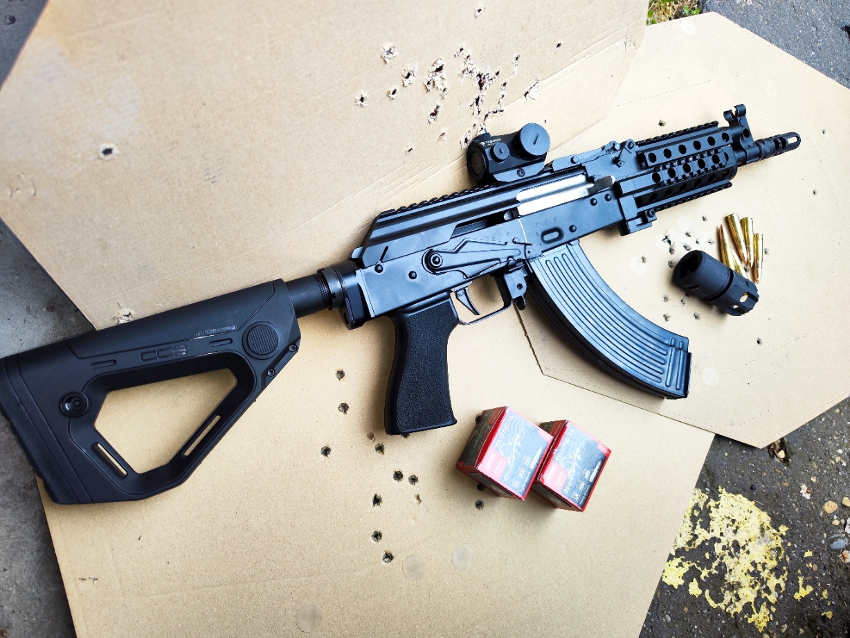 Wbp (Wytwornia Broni Jacek Popinski) Mini Jack 7,62x39 mm öntöltő karabély