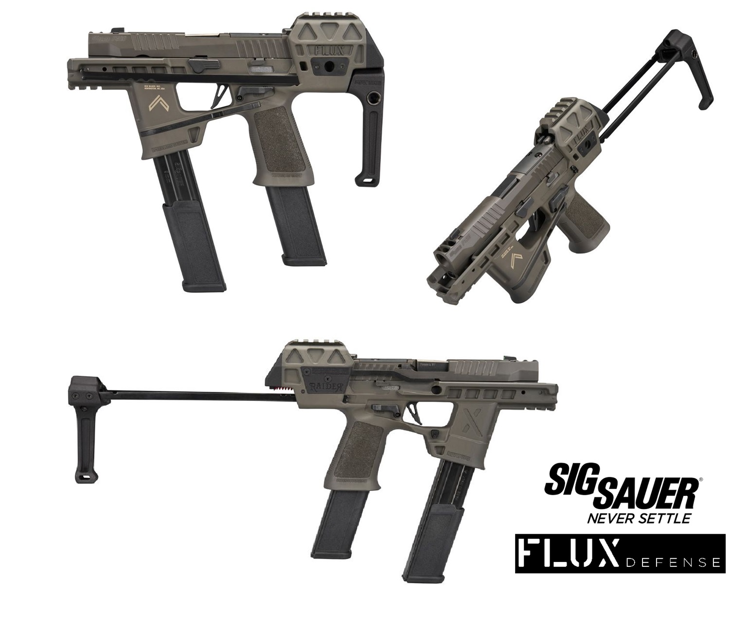 SIG Sauer P320-Flux Legion - gyárilag Pdw-konfigurációban