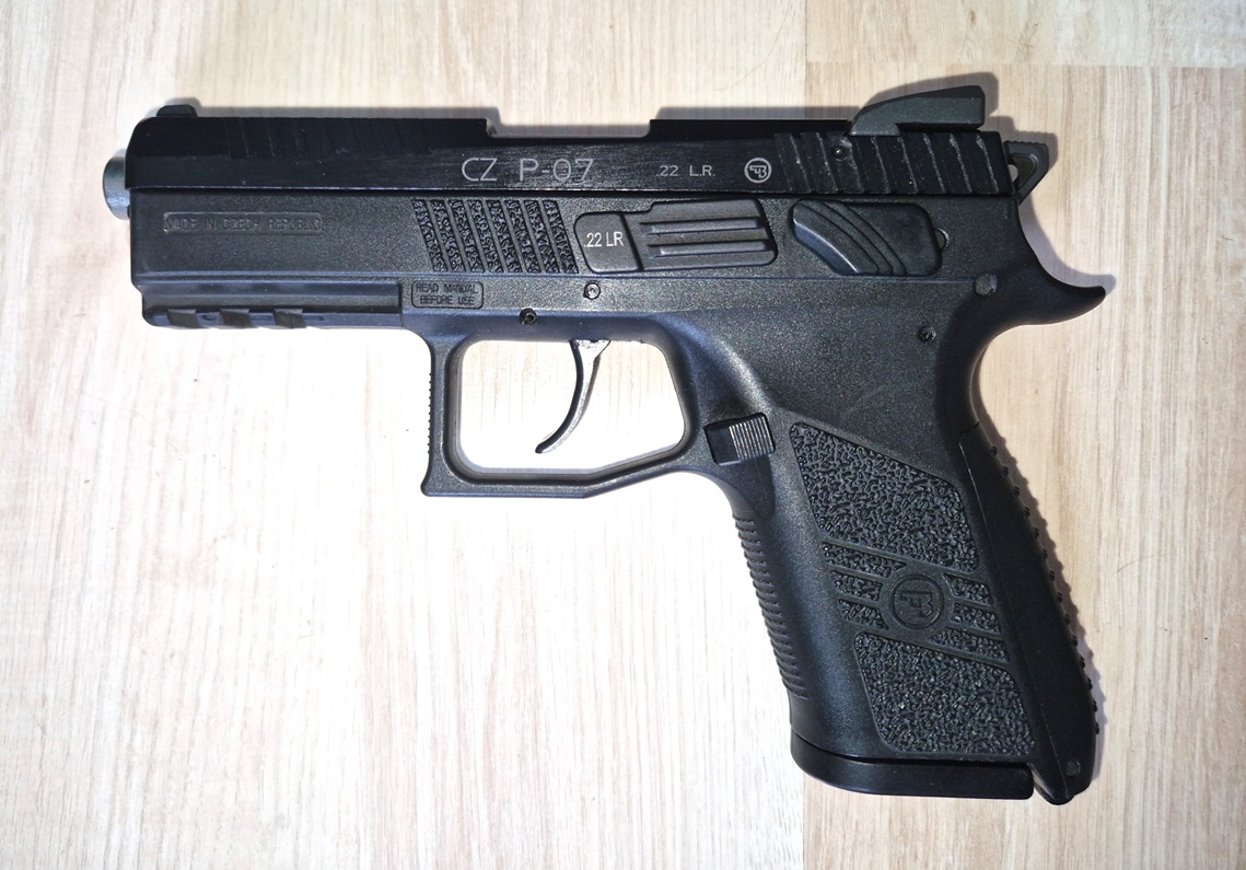 Milyen a szolgálati kiskaliberben? - CZ P-07 Kadet .22 LR – 1. rész