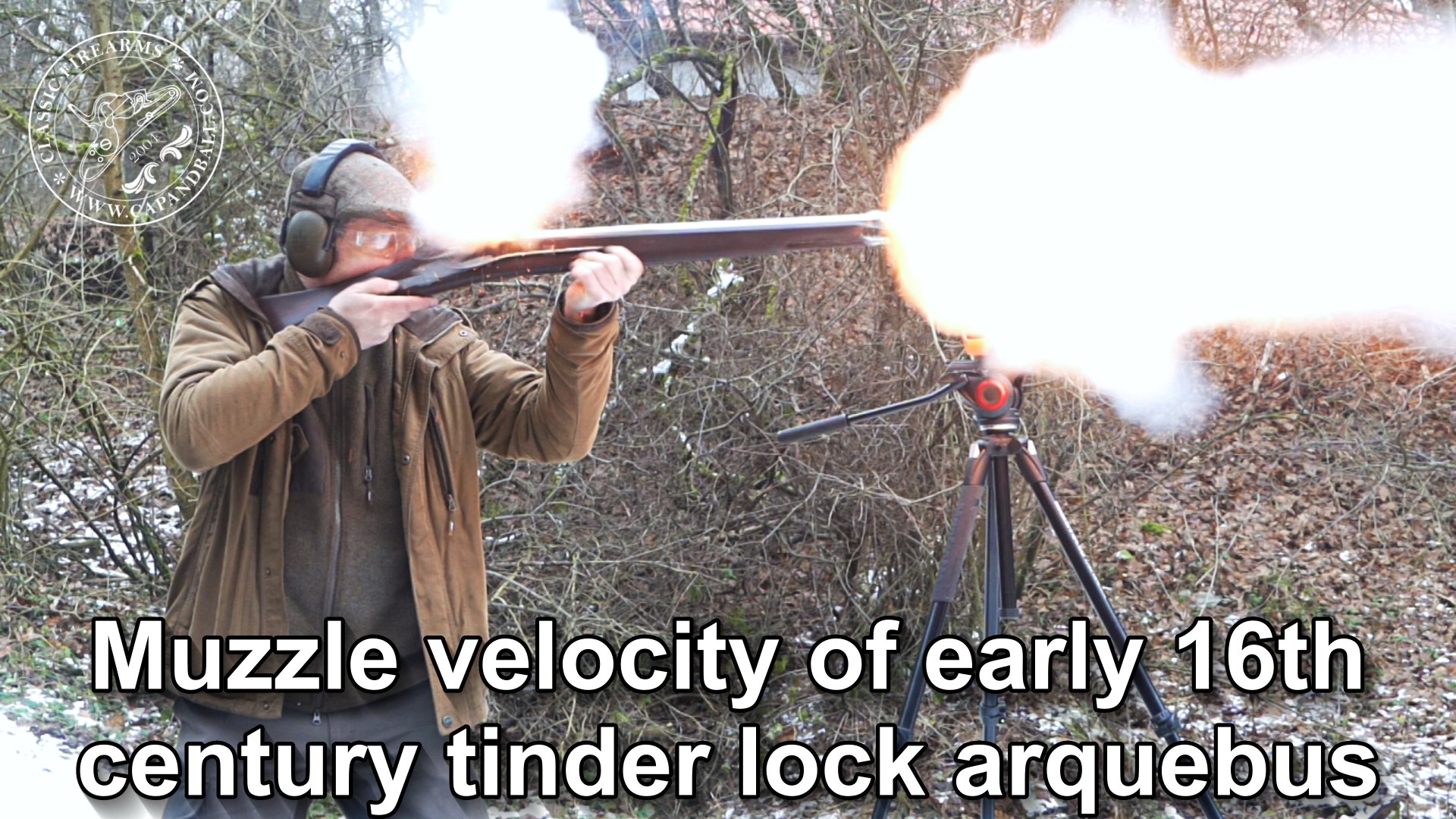 Új Capandball film: Mennyi volt a kora 16. századi arkebúz torkolati sebessége