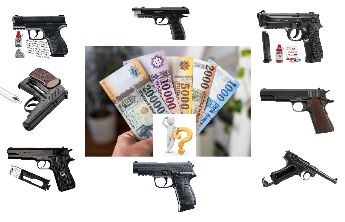 Mi kerül ezen a légpisztolyon XXX ezer forintba?