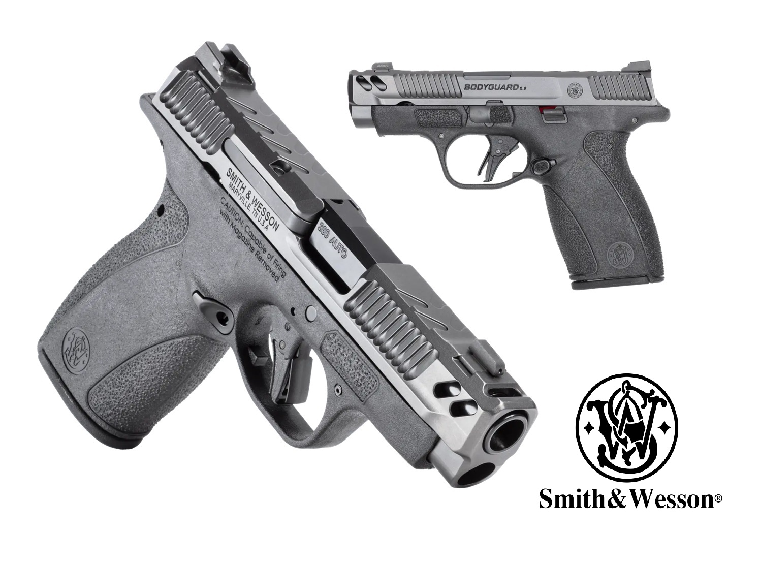 Kompenzátorosított zsebpisztoly: S&W M&P Bodyguard 2.0 Carry Comp