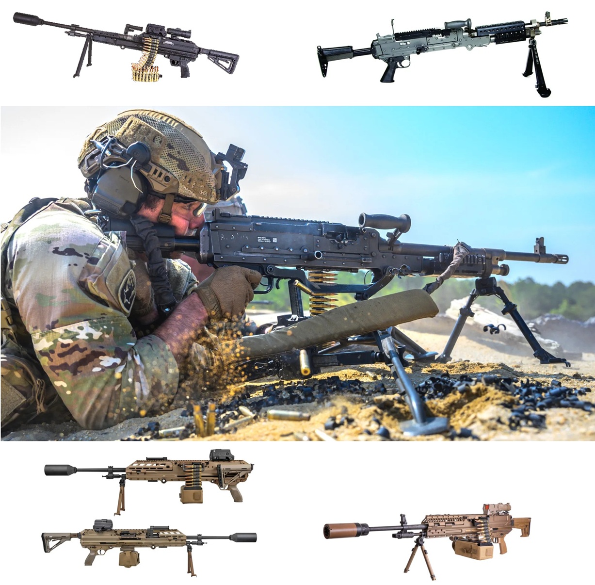 USA: Future Medium Machine Gun - jövőbeli közepes géppuska az M240 leváltására