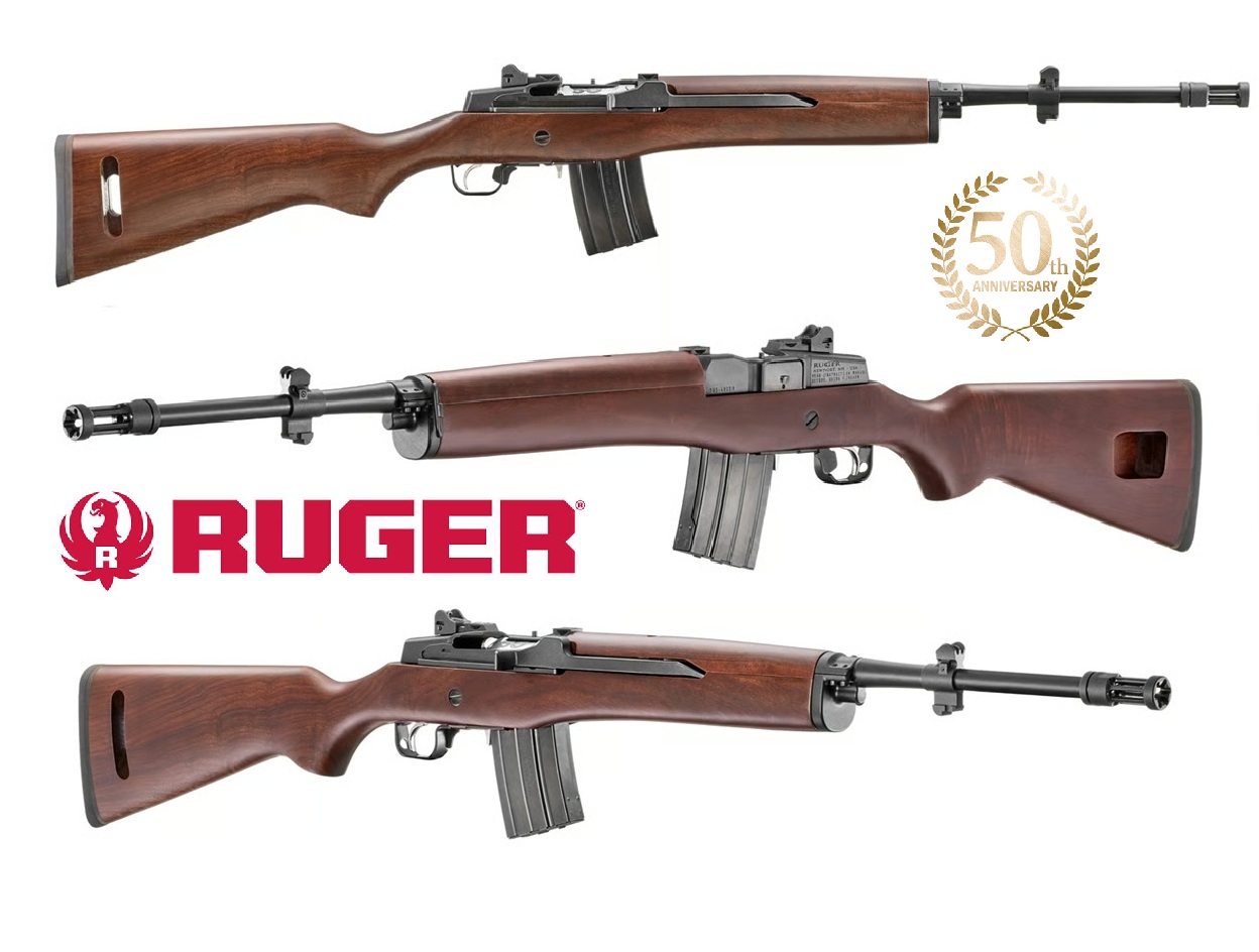 50. évfordulós Ruger Mini-14 öntöltő karabély
