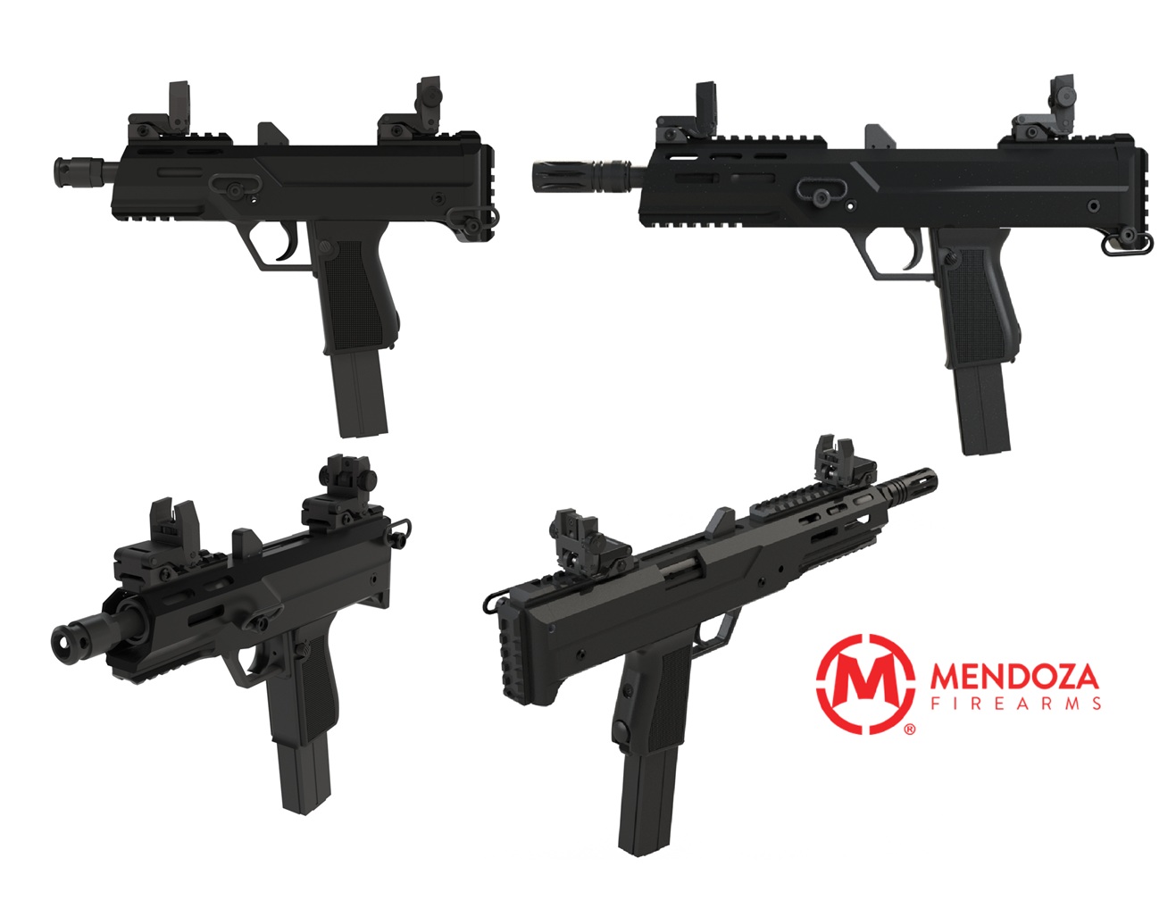 Mendoza HM-7 "large-format" pisztolyok