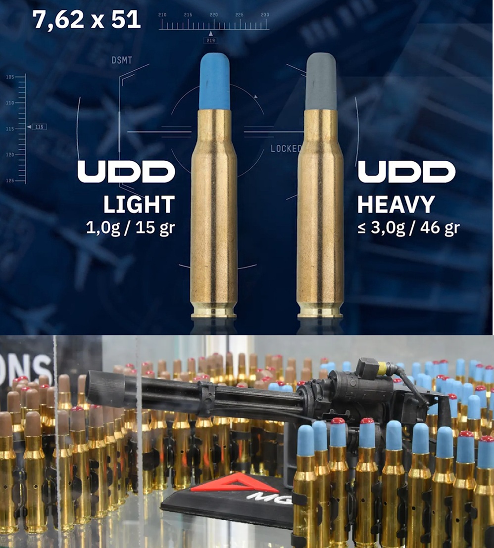 Rws 7,62x51 mm Urban Drone Defence - városi drónelhárító lőszercsalád