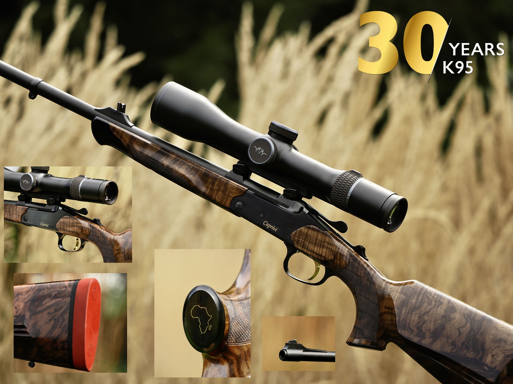 30 éves a Blaser K95 – Caprivi afrikavadász emlékmodell