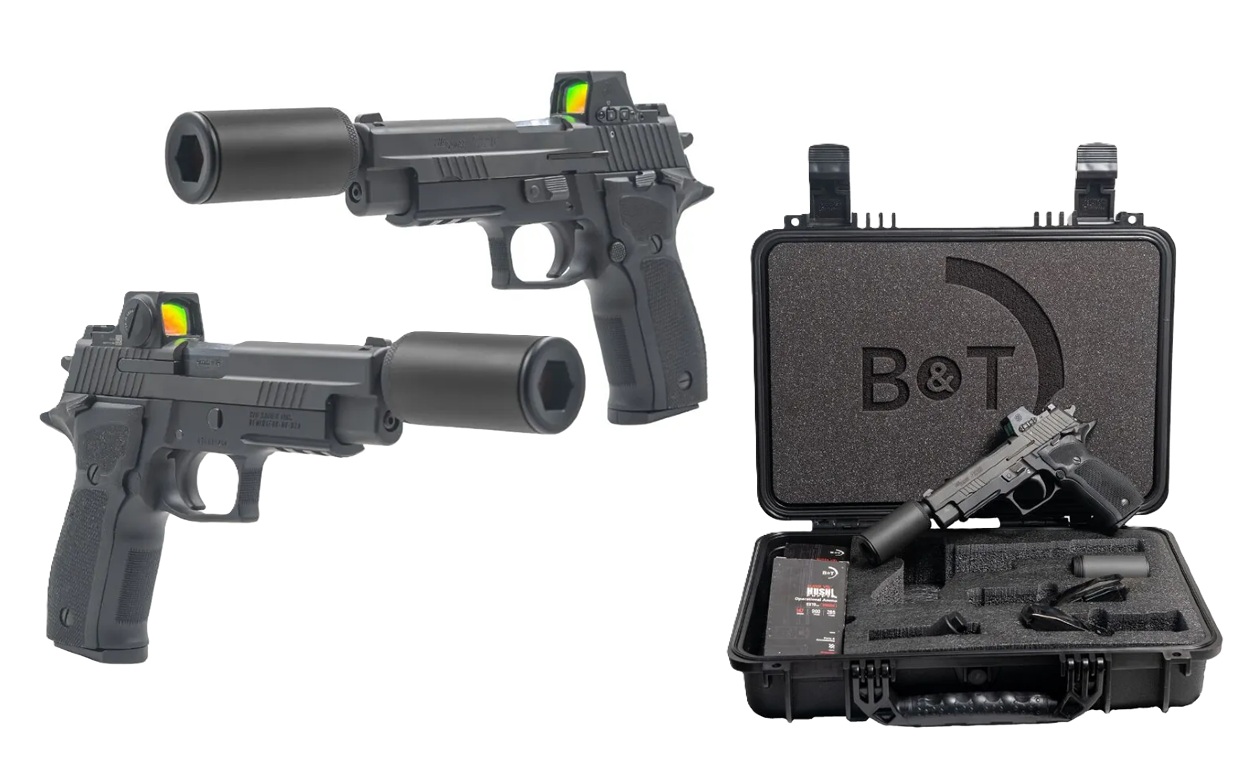 B+T Hush Puppy SIG P226 Silenced Pistol Kit