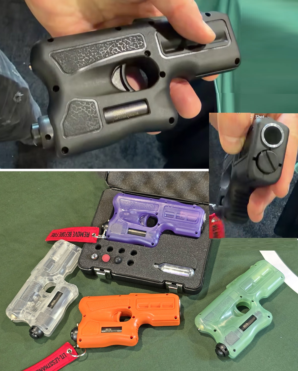 Chiappa Delta – nem fegyver alakú .50-es zsebmarker