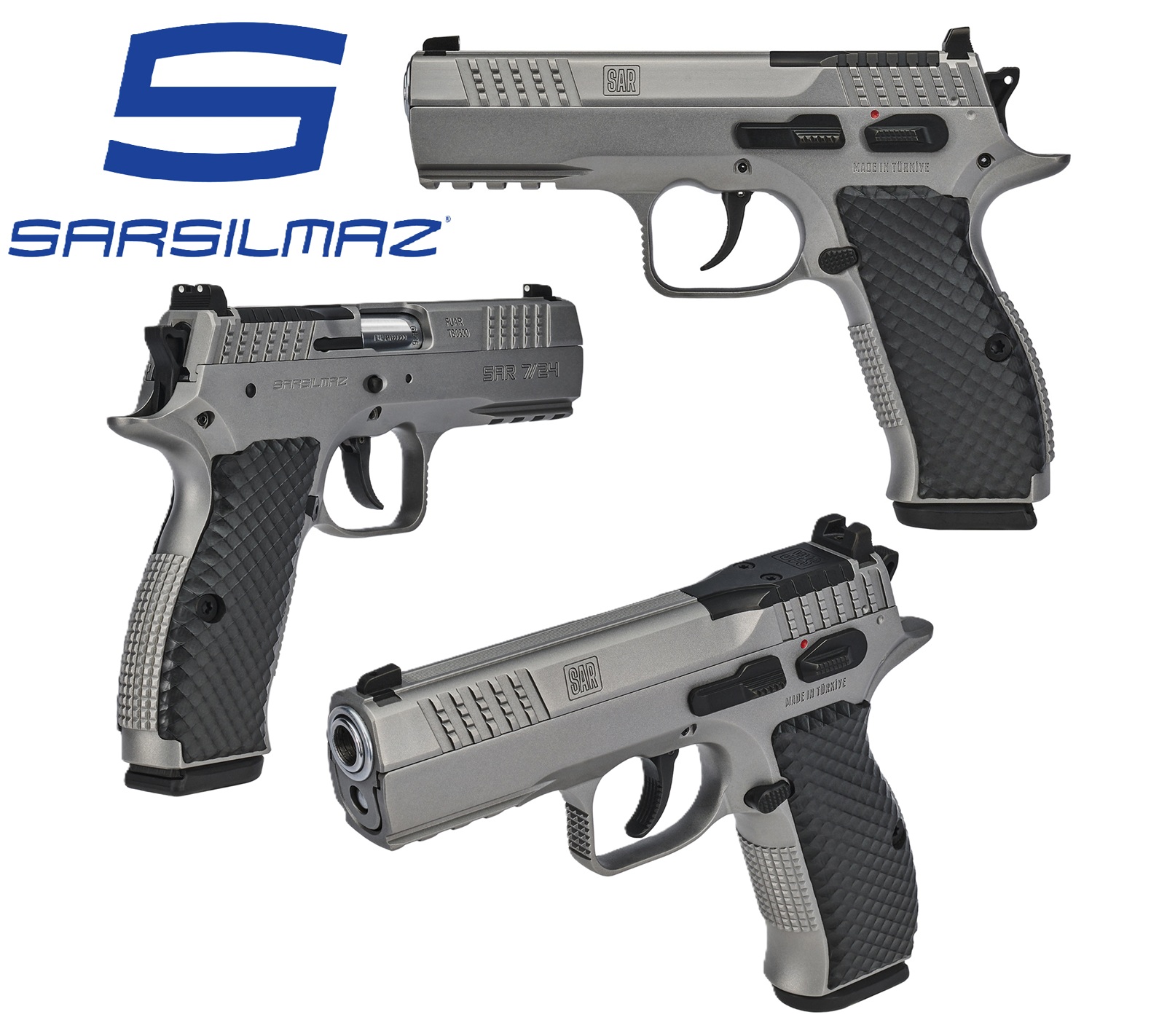Megújult Sarsilmaz CZ75-klón: 7/24