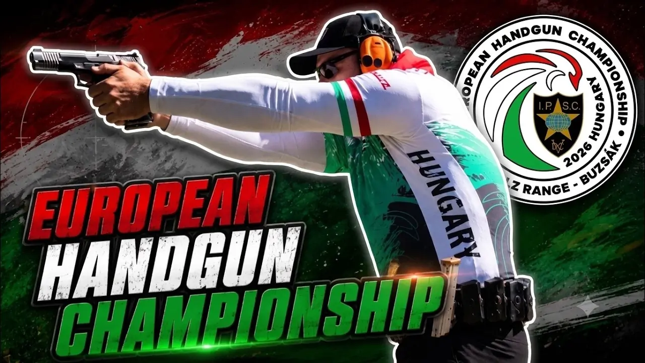 Dobogós lett a magyar csapat - European Handgun Championship 2026